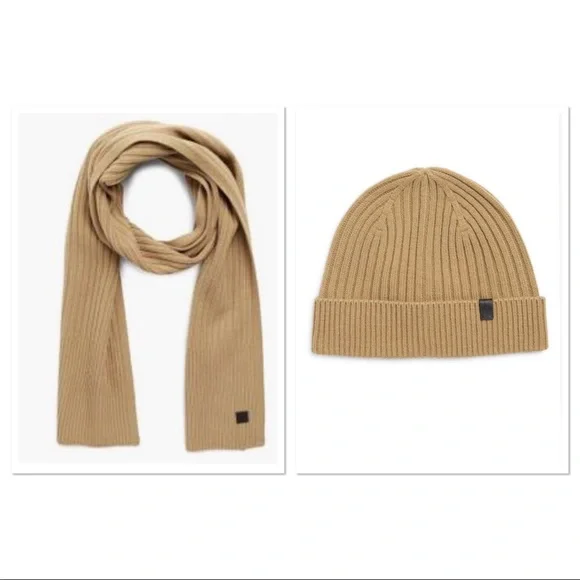 All Saints | Accessories | Allsaints Scarf And Beanie Set  display picture 3